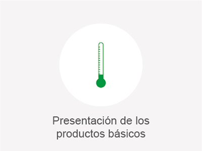 Presentación de los productos básicos